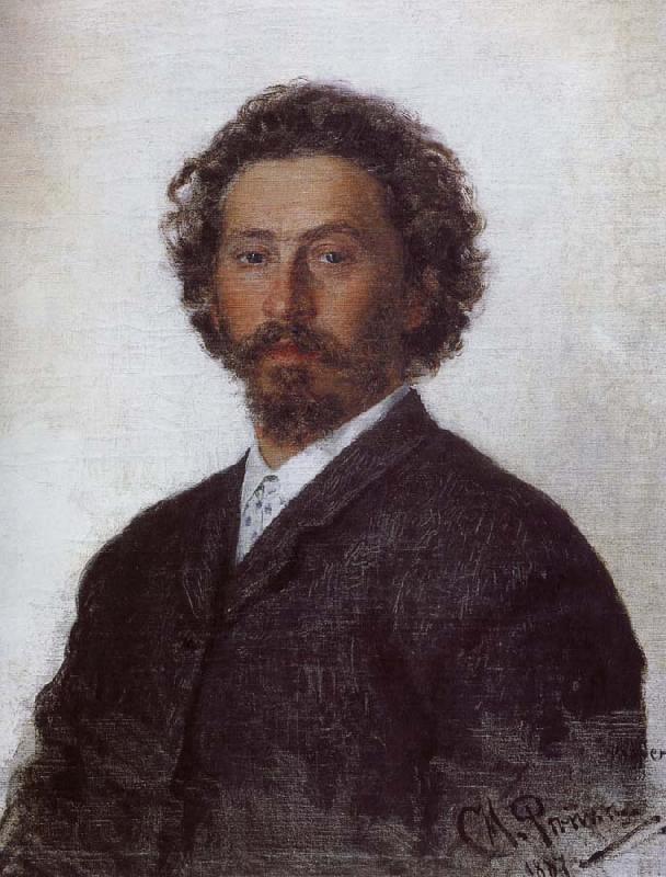 Ilia Efimovich Repin Self-portrait china oil painting image